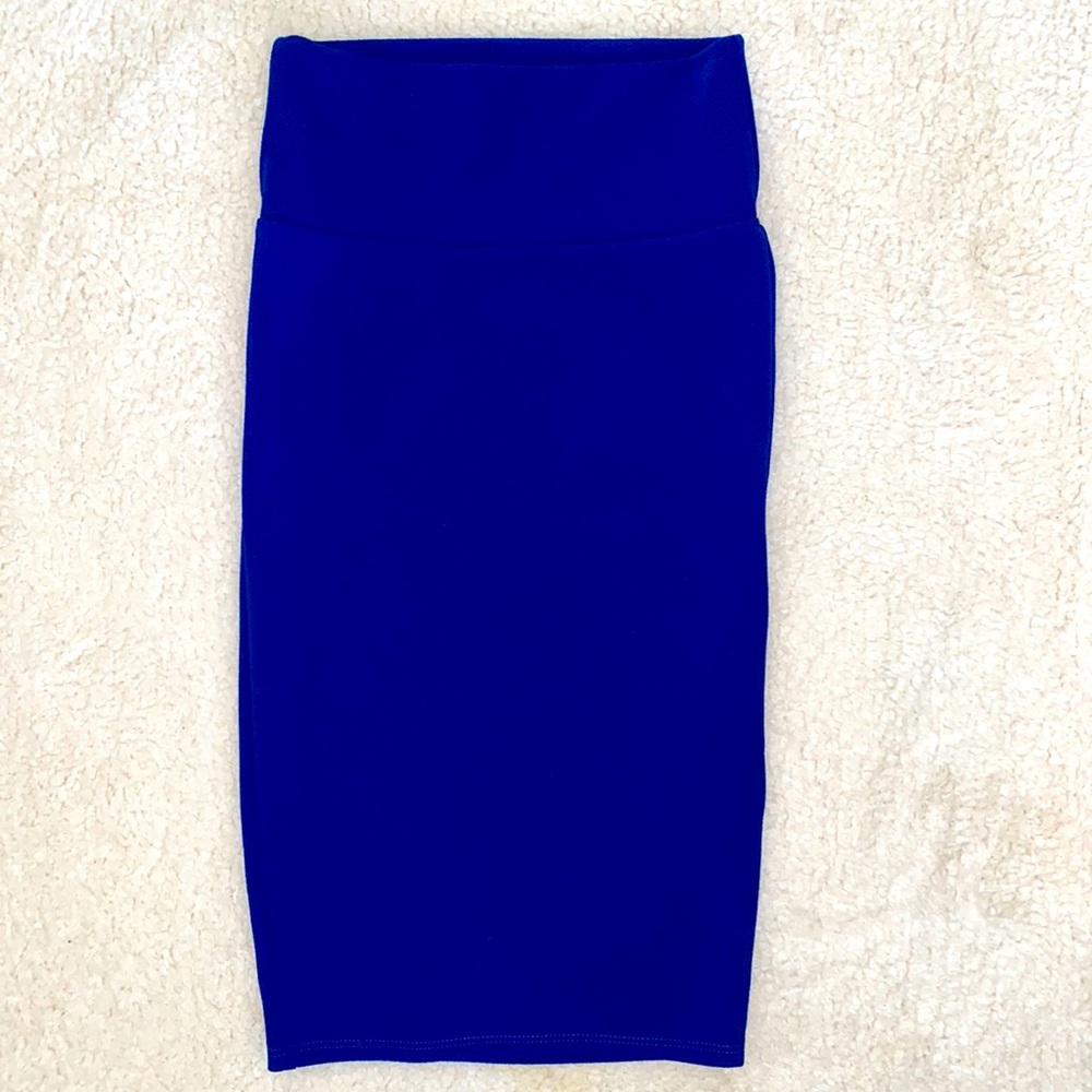 💙BLUE MIDI PENCIL SKIRT MAGIC FIT💙